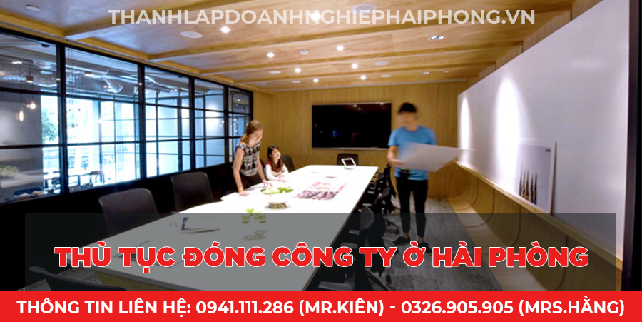 Thủ tục đóng công ty ở Hải Phòng